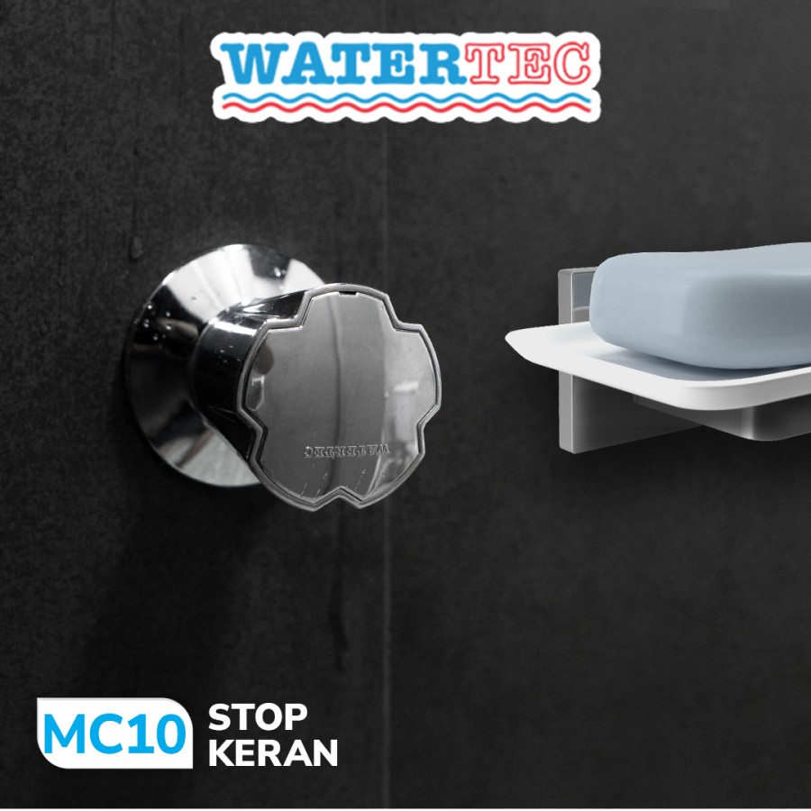 Watertec Stop Keran Polimer PVC Stop Valve Soc Keran Tanam 1/2" (MC10)