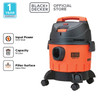 Black+Decker 1200W Wet&Dry Vacuum Cleaner BDWD10-B1