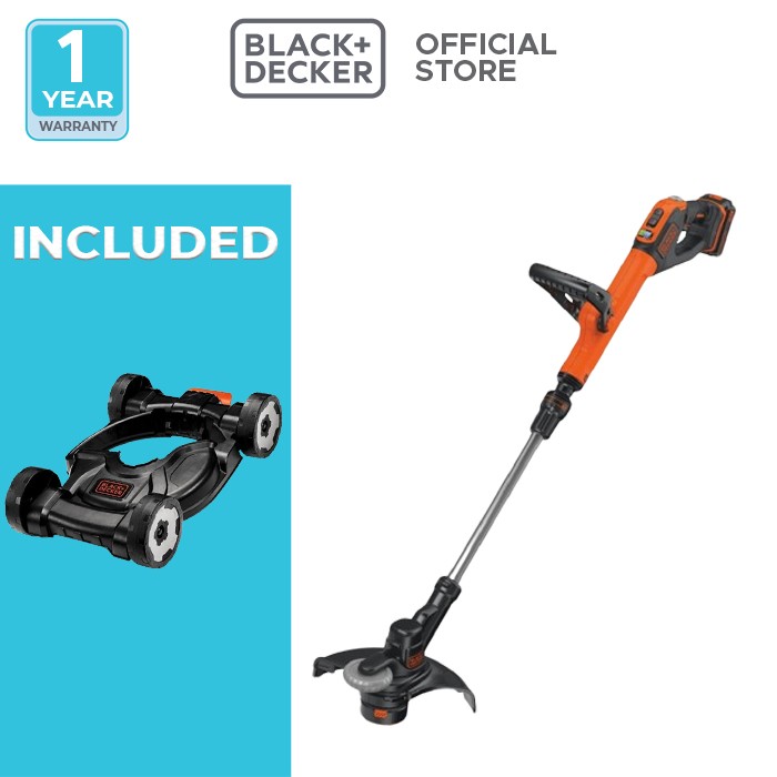 Black+Decker 18V Powercommand String Trimmer, 28CM (STC1820EPCF-B1)