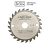 Black+Decker Circular Saw Blade 24T CB24T For Multi Evo