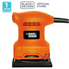 Black+Decker Mesin Amplas NEW 1/4 Sheet Sander (BS200-B1)