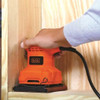 Black+Decker Mesin Amplas NEW 1/4 Sheet Sander (BS200-B1)