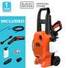 Black+Decker Mesin Steam Cuci Steam Kendaraan 920W BEPW1600LLP-B1