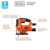 Black+Decker Variable Speed Jigsaw 400Watt BES603