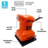 Black+Decker Mesin Amplas NEW 1/4 Sheet Sander (BS200-B1)