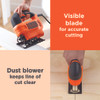 Black+Decker400W Single Speed Jigsaw (KS501-B1)