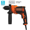 Black+Decker Bor Set Hammer Drill + 40 Accessories (BEH710SA40-QS)