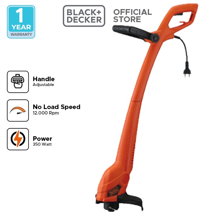 Black+Decker 350W String Trimmer (GL350L-B1) 