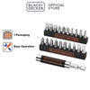 Black And Decker 7 Hand Tools piece screwdriving set