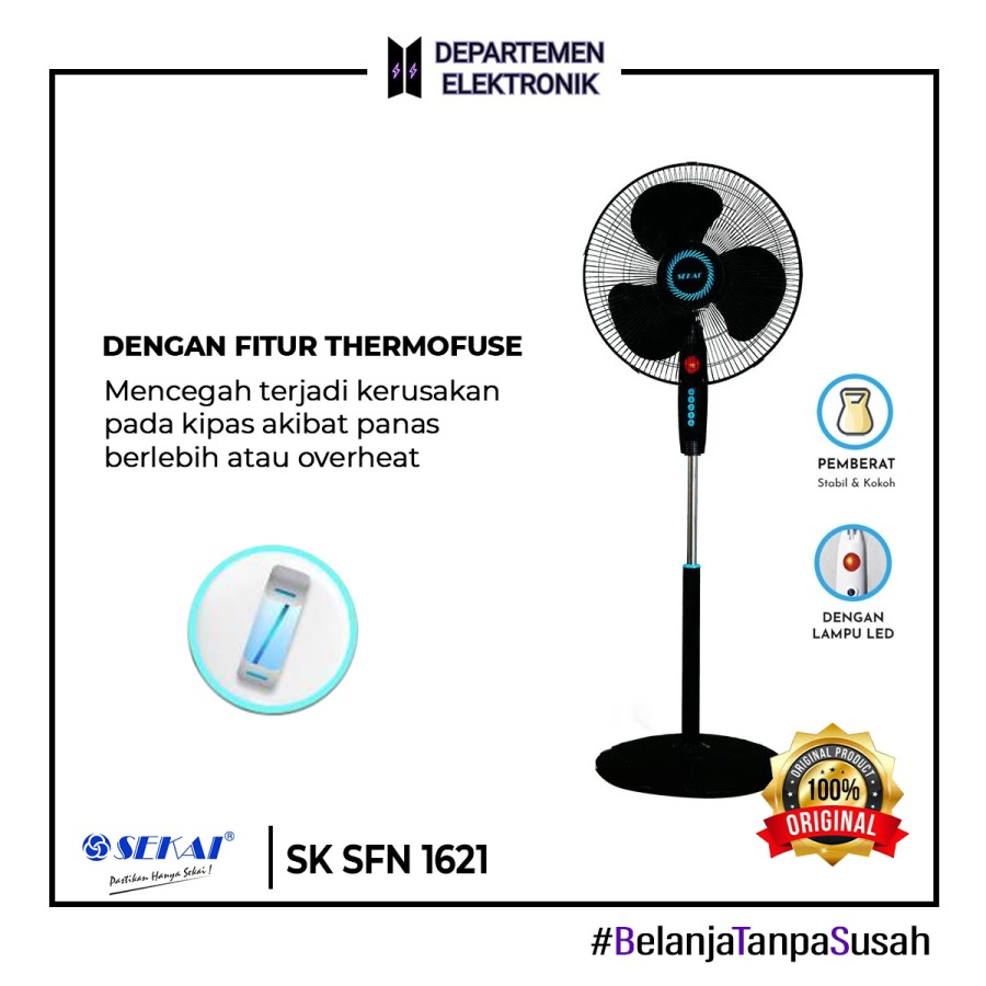 SEKAI KIPAS ANGIN STANDFAN 1621 16 INCH