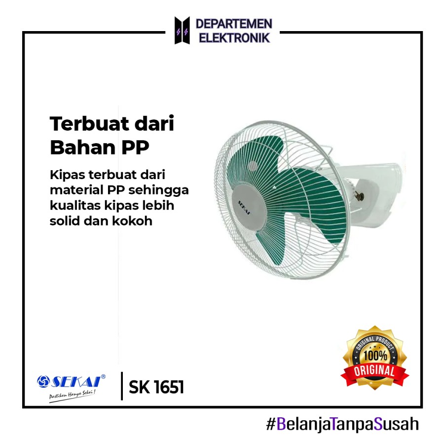 SEKAI KIPAS ANGIT PLAFON 1651 ORBITFAN 16"
