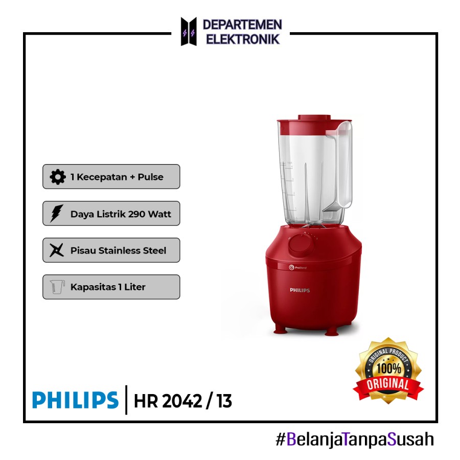 BLENDER PHILIPS 2042/13 RED