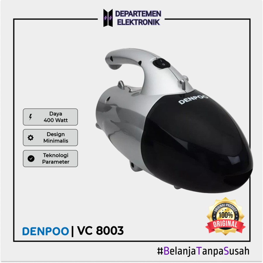 Vacuum Cleaner / Penyedot Debu Denpoo VC 8003