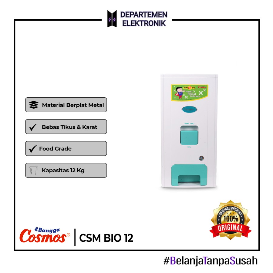 COSMOS RICE BOX 12 BIO SARANA PENYIMPANAN BERAS