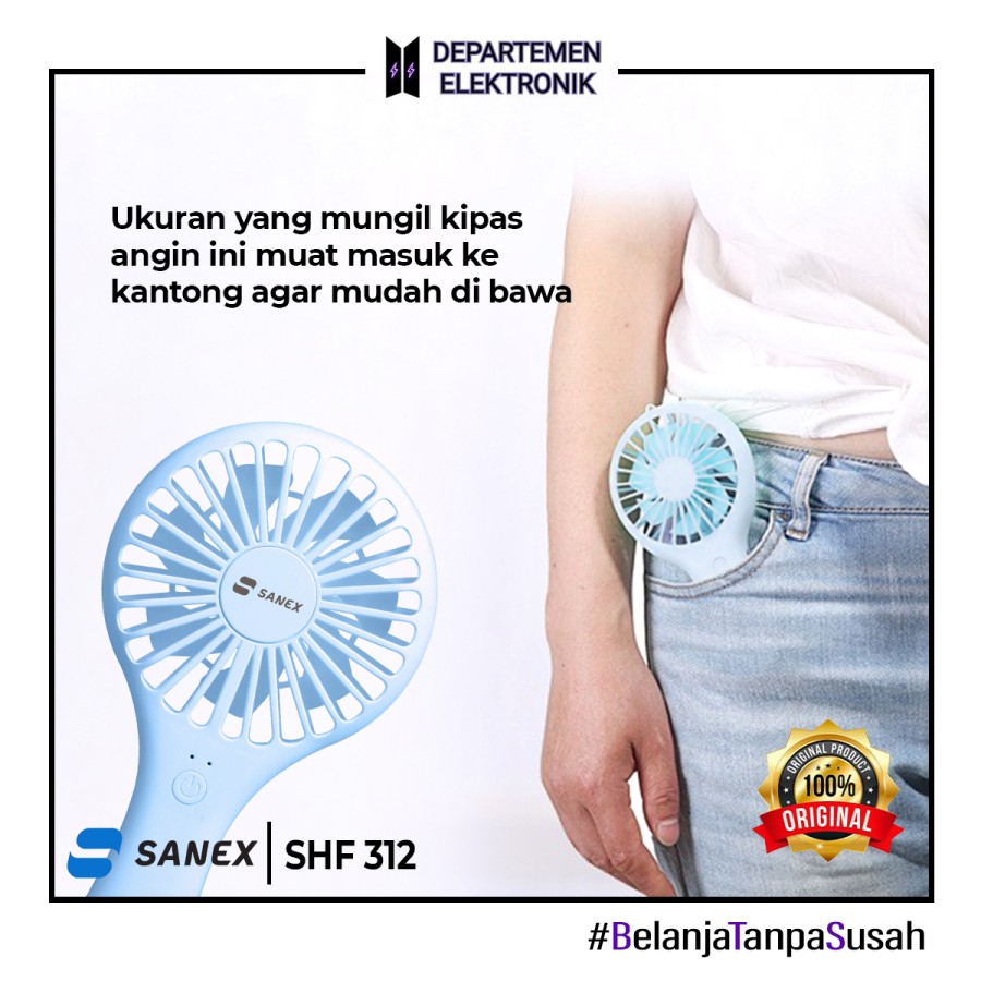 SANEX KIPAS ANGIN GENGGAM LOLIPOP SNX 312