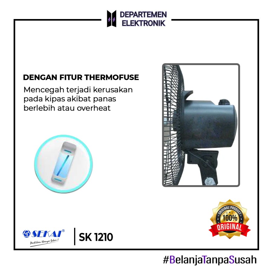 SEKAI KIPAS ANGIN MEJA 2IN1 HFN 1210
