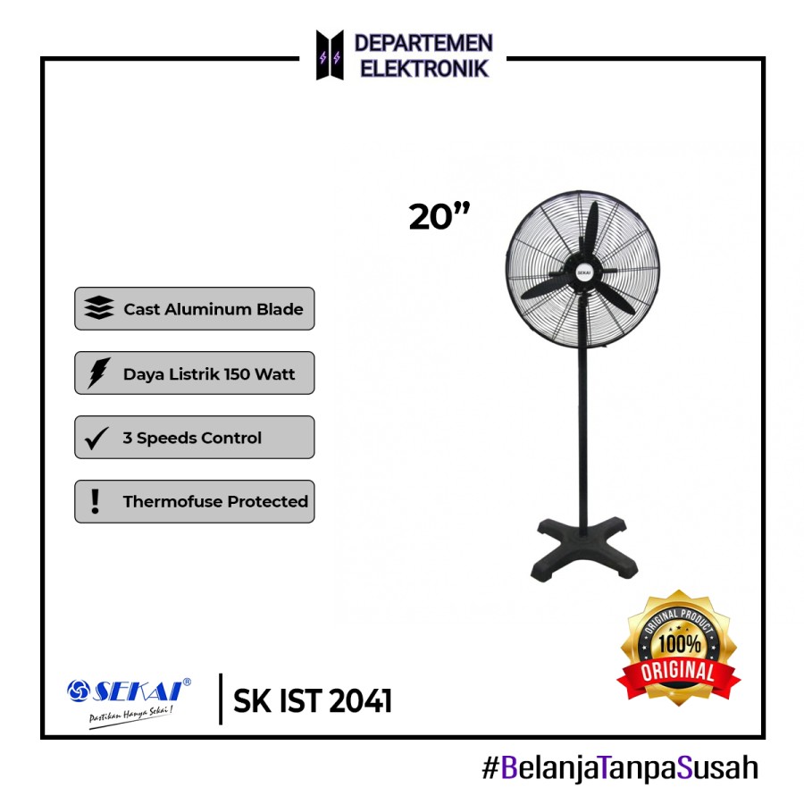 SEKAI STANDFAN INDUSTRIAL 20" IST 2041