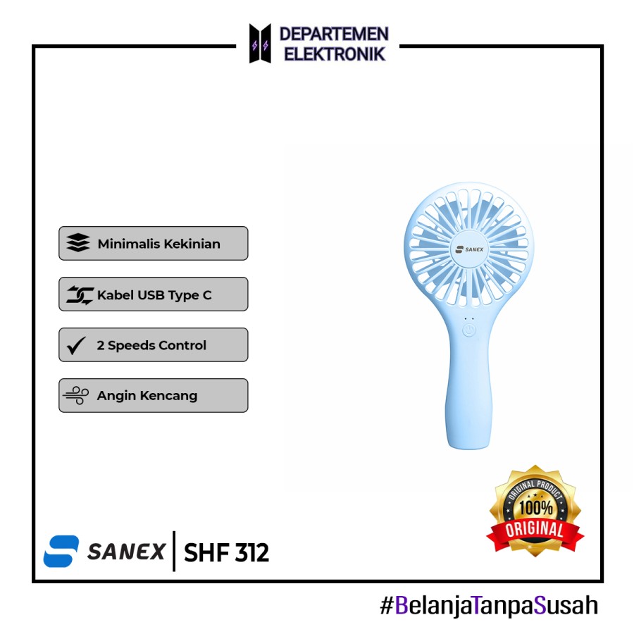 SANEX KIPAS ANGIN GENGGAM LOLIPOP SNX 312