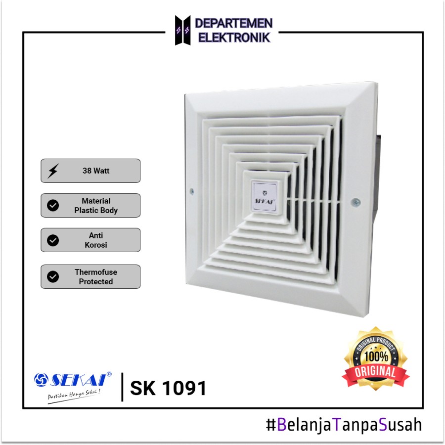 Sekai MVF1091 – Ceiling Exhaust 10 inch