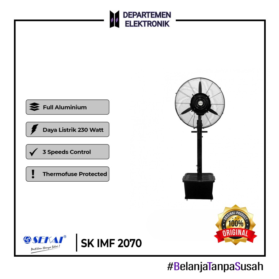 SEKAI KIPAS ANGIN MISTY FAN INDUSTRIAL 20" IMF 2070