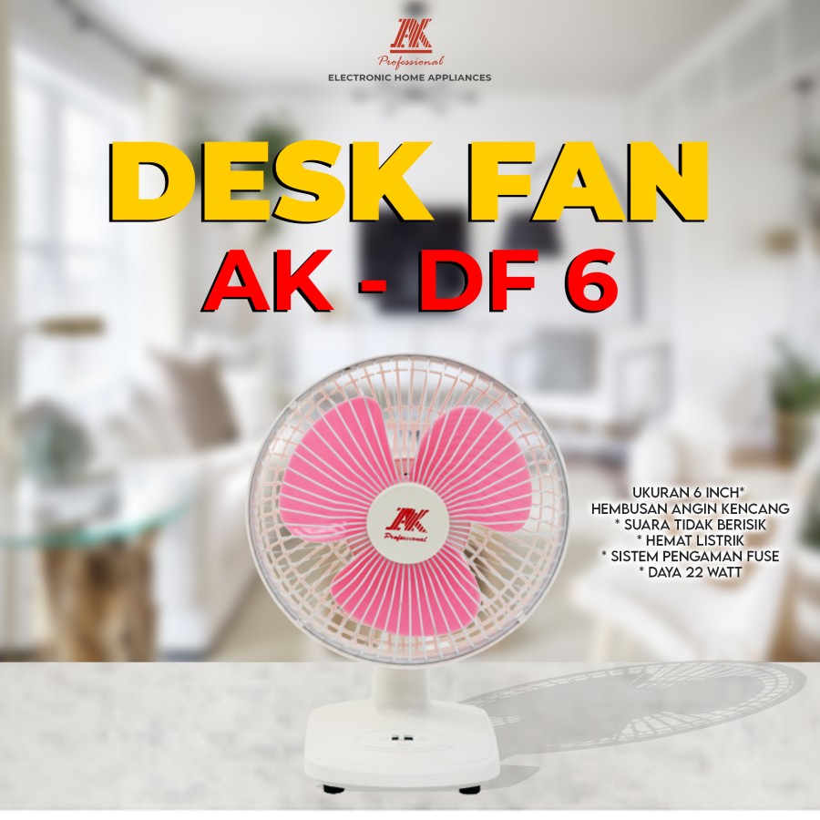 KIPAS MEJA AK 6"