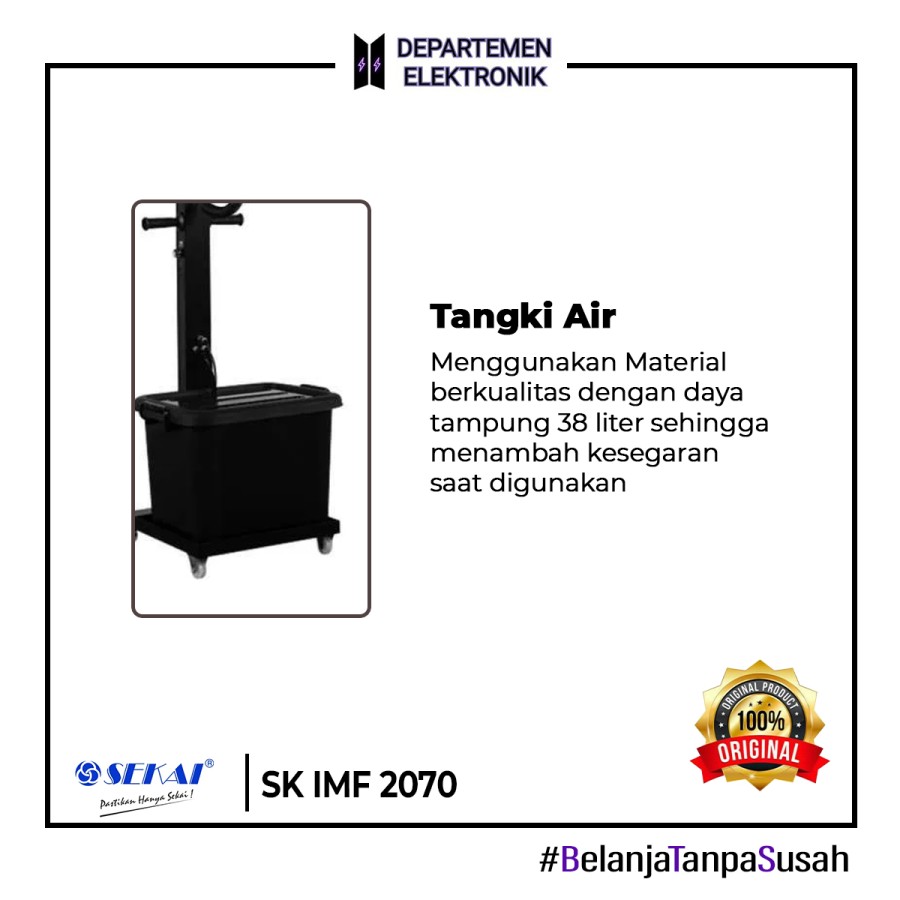 SEKAI KIPAS ANGIN MISTY FAN INDUSTRIAL 20" IMF 2070