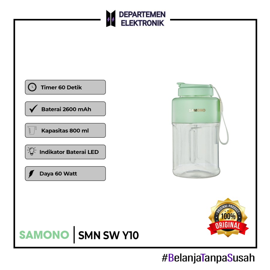 PORTABLE JUICER SAMONO Y 10 BIG CAPACITY