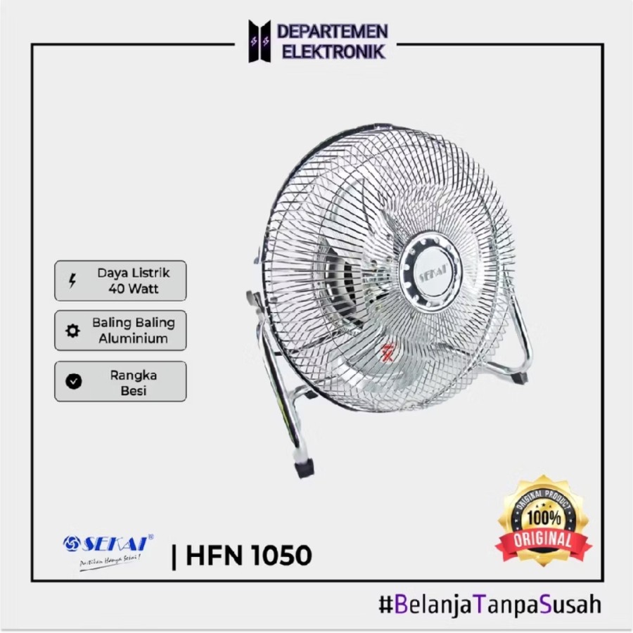 KIPAS ANGIN SEKAI LANTAI HFN 1050