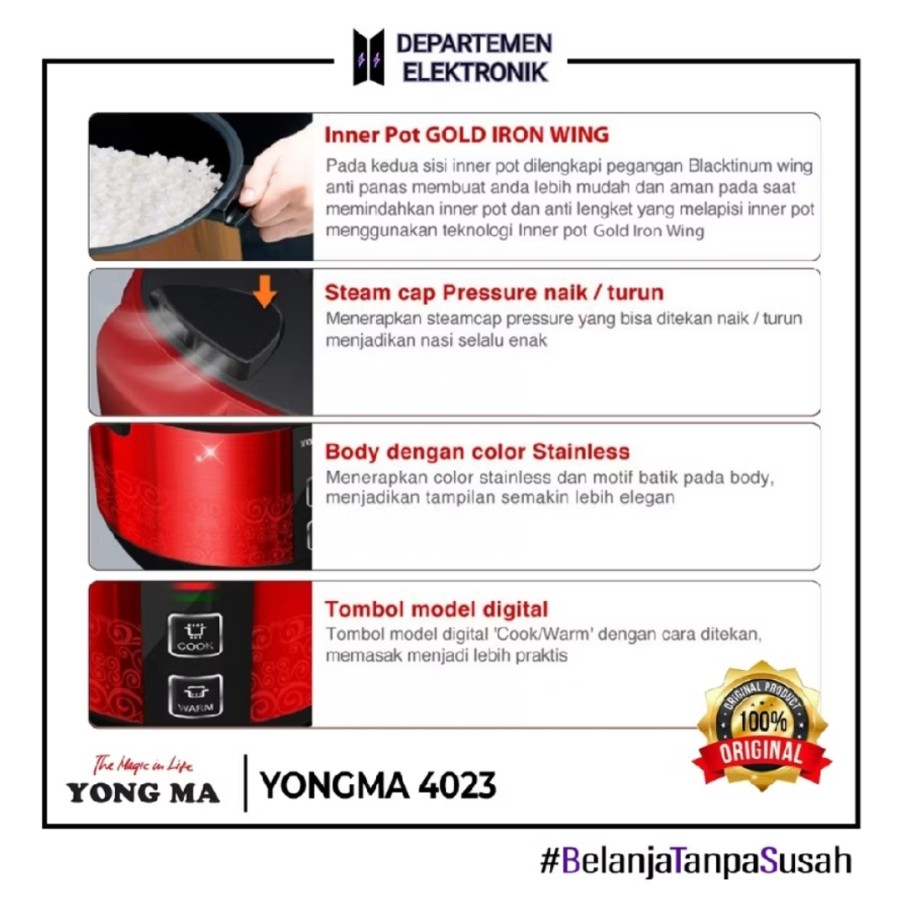 YONG MA MAGIC COM SMC 4023
