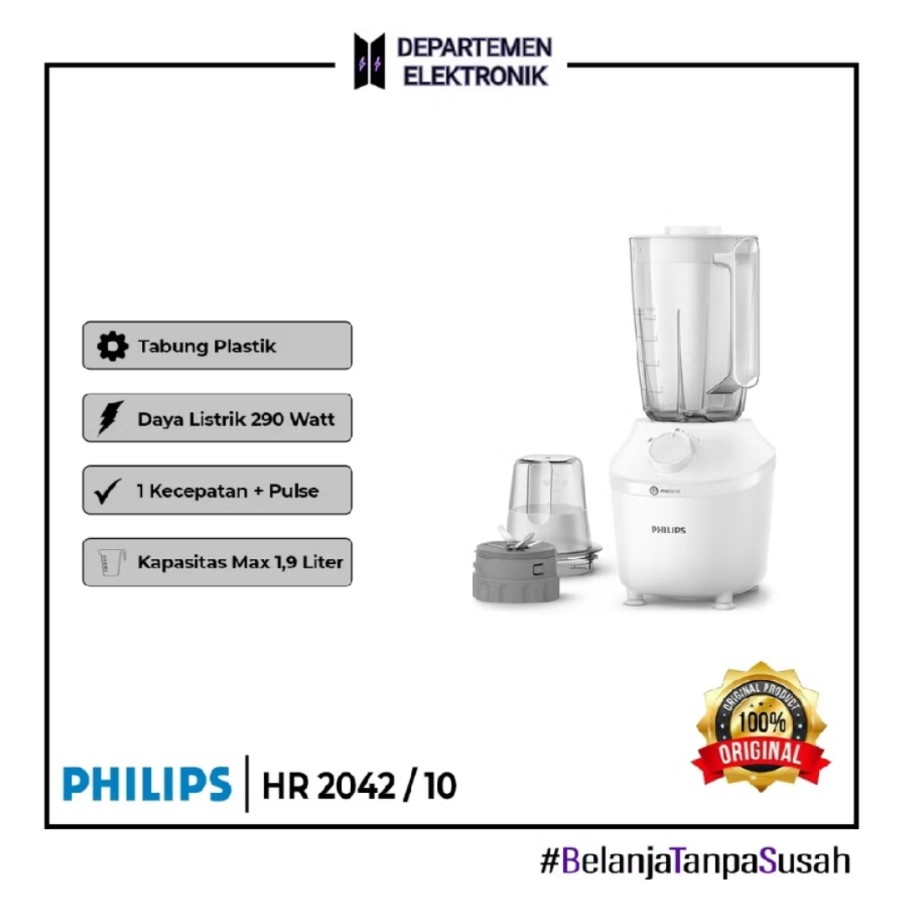 BLENDER PHILIPS 2042/10 WHITE
