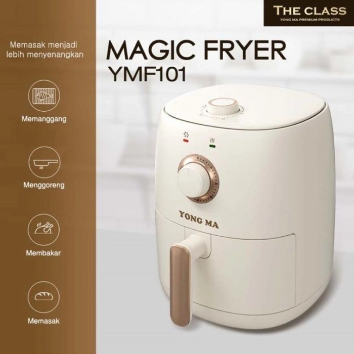 Yong Ma Air Fryer Magic Fryer YMF 101 (2.4 Liter)