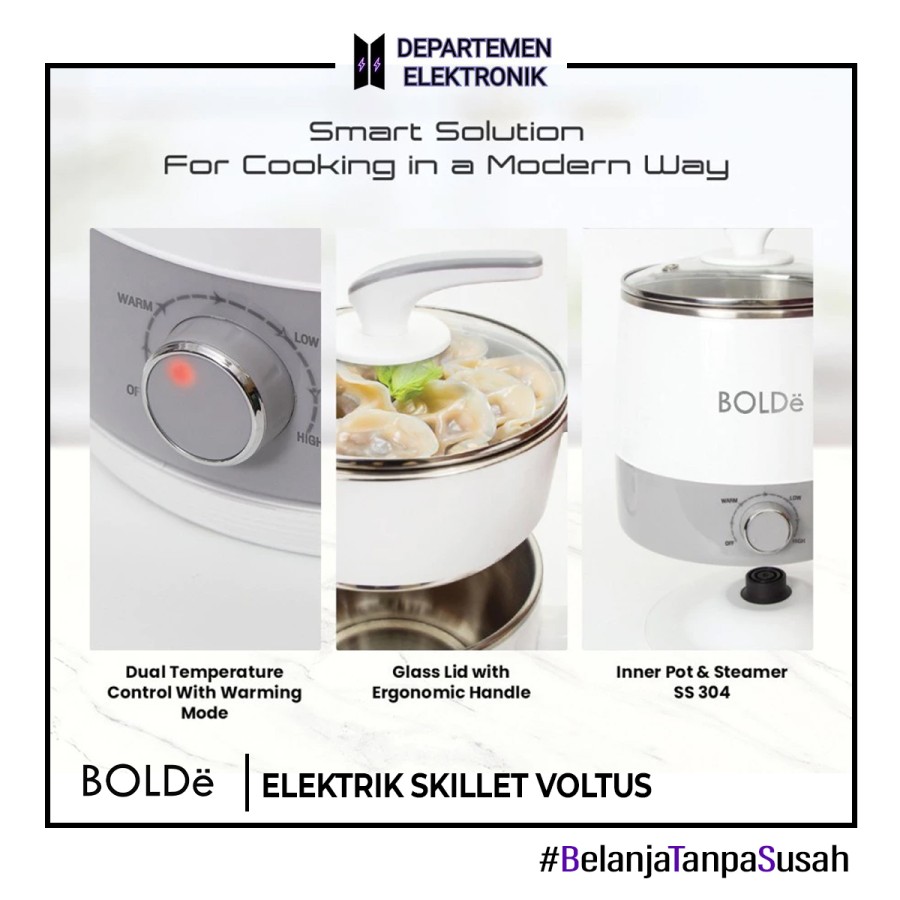 BOLde ELECTRIC SKILLET VOLTUS 1.8 L MULTICOOKER