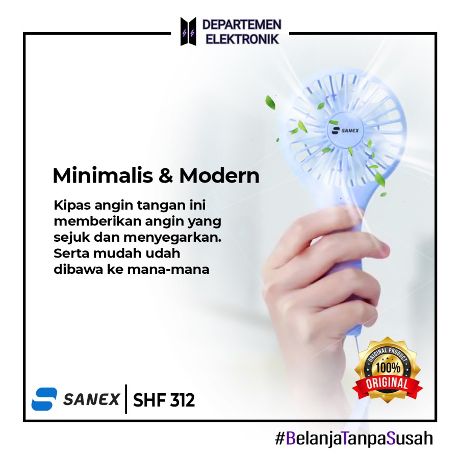 SANEX KIPAS ANGIN GENGGAM LOLIPOP SNX 312