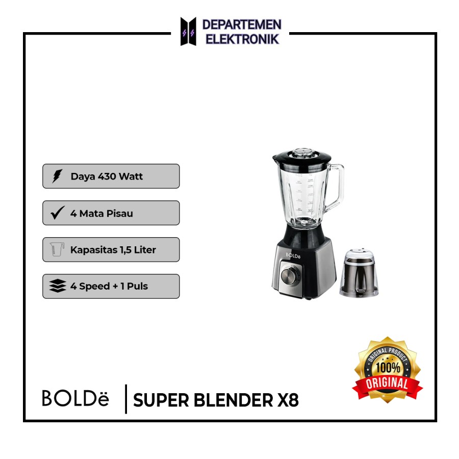 BLENDER BOLde SUPER BLEND X8