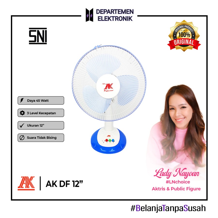 KIPAS MEJA AK 12" NEW