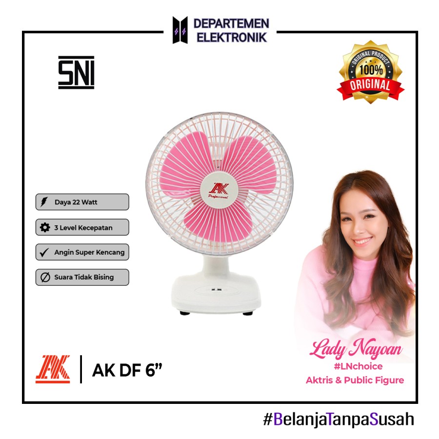 KIPAS MEJA AK 6"