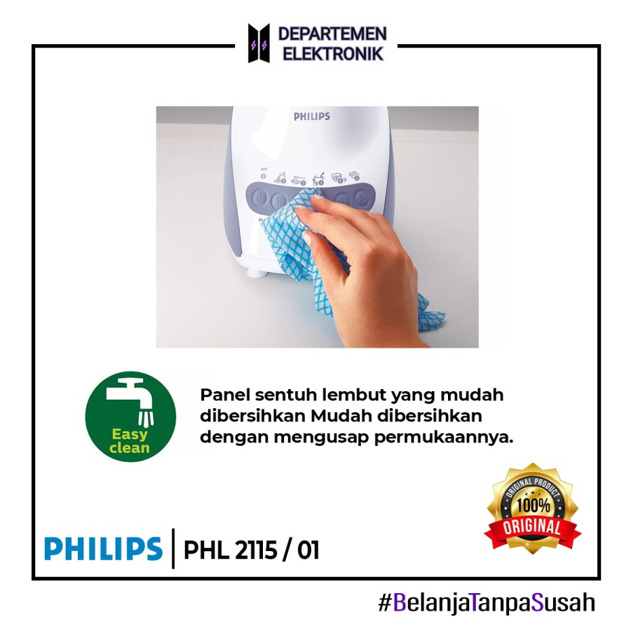 PHILIPS Blender HR2115/01 tanpa MILL