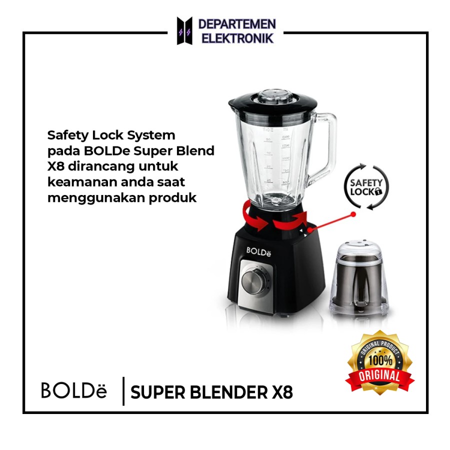 BLENDER BOLde SUPER BLEND X8