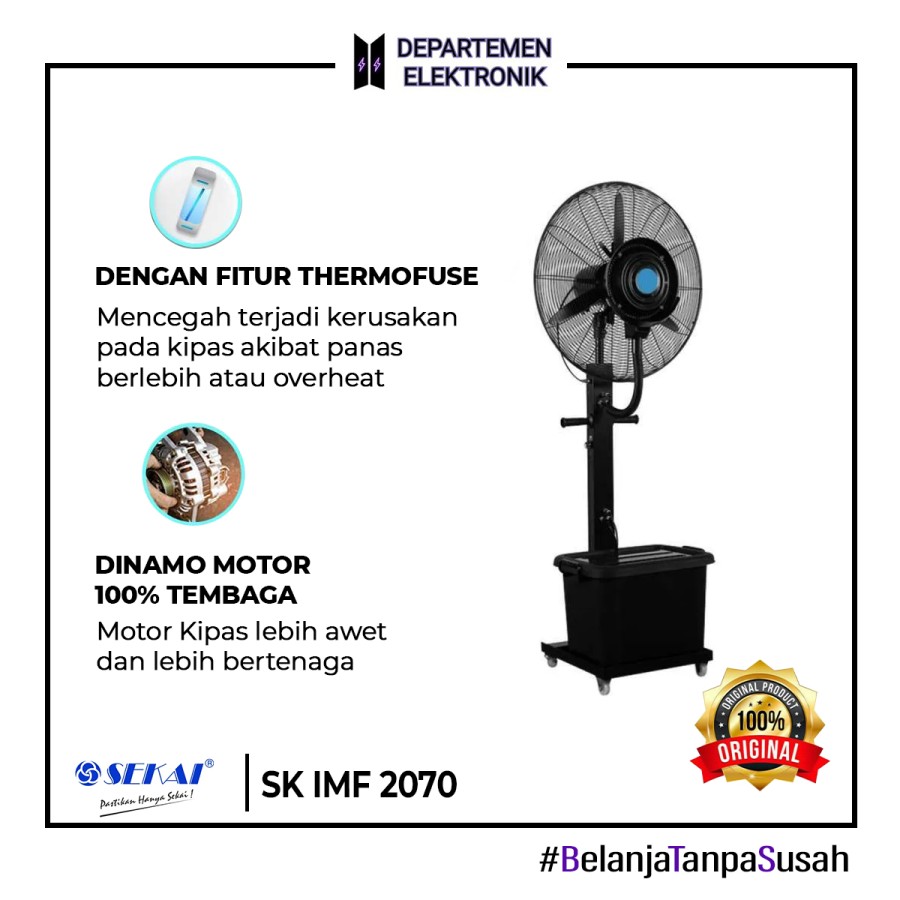 SEKAI KIPAS ANGIN MISTY FAN INDUSTRIAL 20" IMF 2070