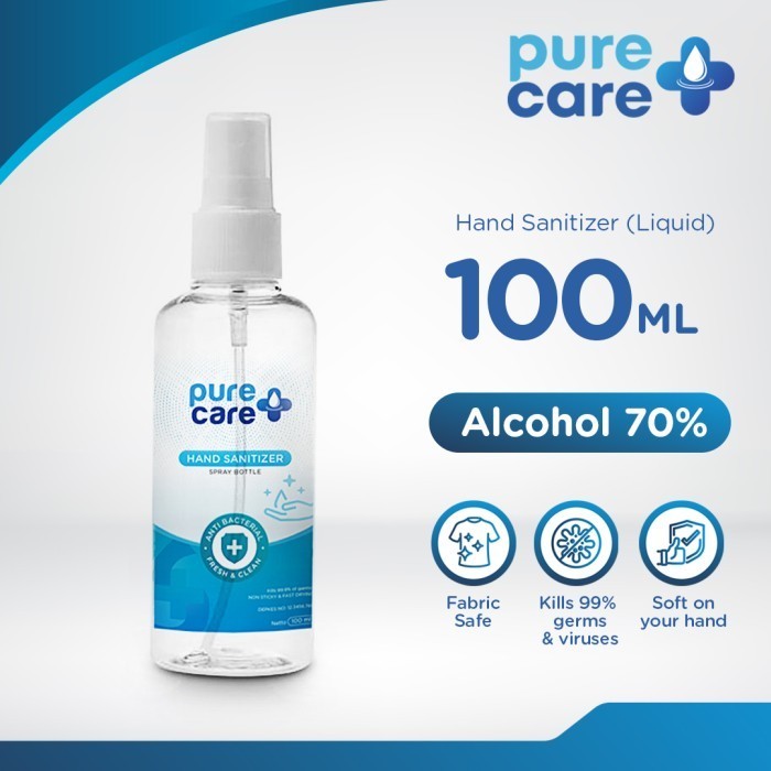 Hand Sanitizer Spray CAIR 70% Antiseptik PURECARE 100ml