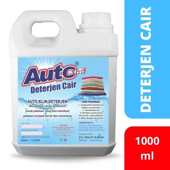Autoklin Deterjen Cair Antibakterial 1L