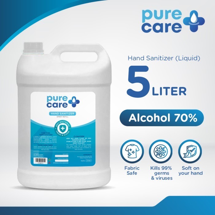 Hand Sanitizer CAIR 70% Antiseptik PURECARE 5L