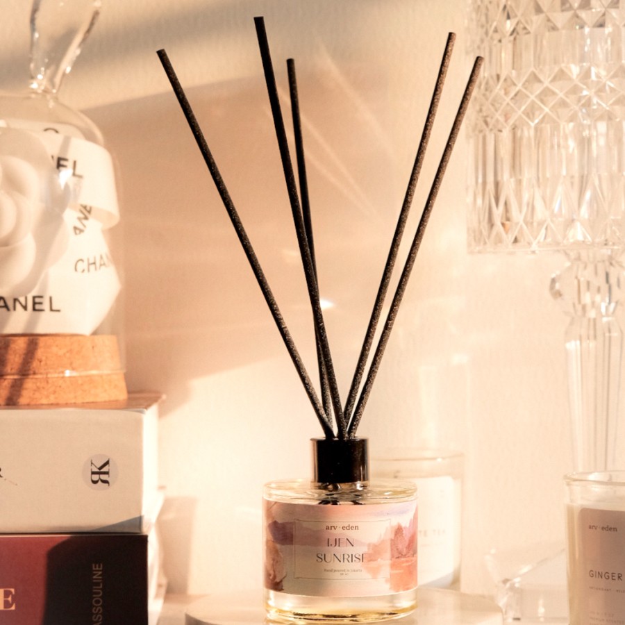 Arv.eden Pengharum Ruangan aromatherapy Reed Diffuser - Ijen Sunrise