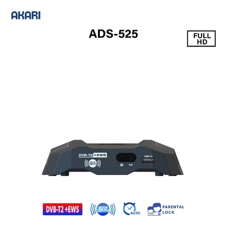 AKARI Set Top Box DVBT-2 ADS-525