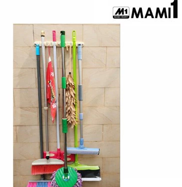 Jepitan Sapu MAMI1 M-608 Holder Universal 4Slot 4Hook