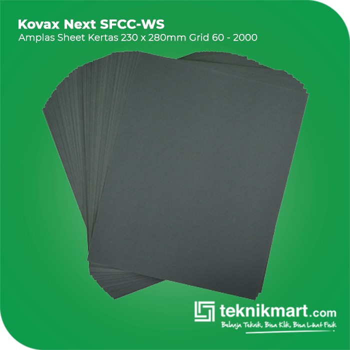 Kovax Next SFCC-WS Amplas Sheet Kertas #60-2000 230x280mm