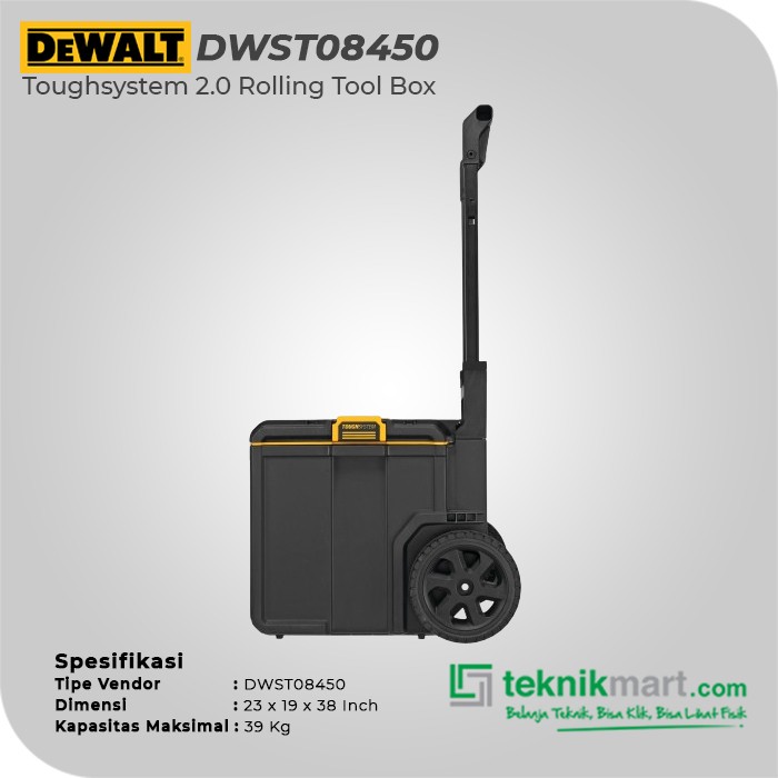 Dewalt Toughsystem 2.0 Rolling Tool Box / Kotak Alat DWST08450