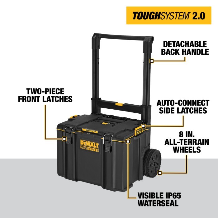 Dewalt Toughsystem 2.0 Rolling Tool Box / Kotak Alat DWST08450