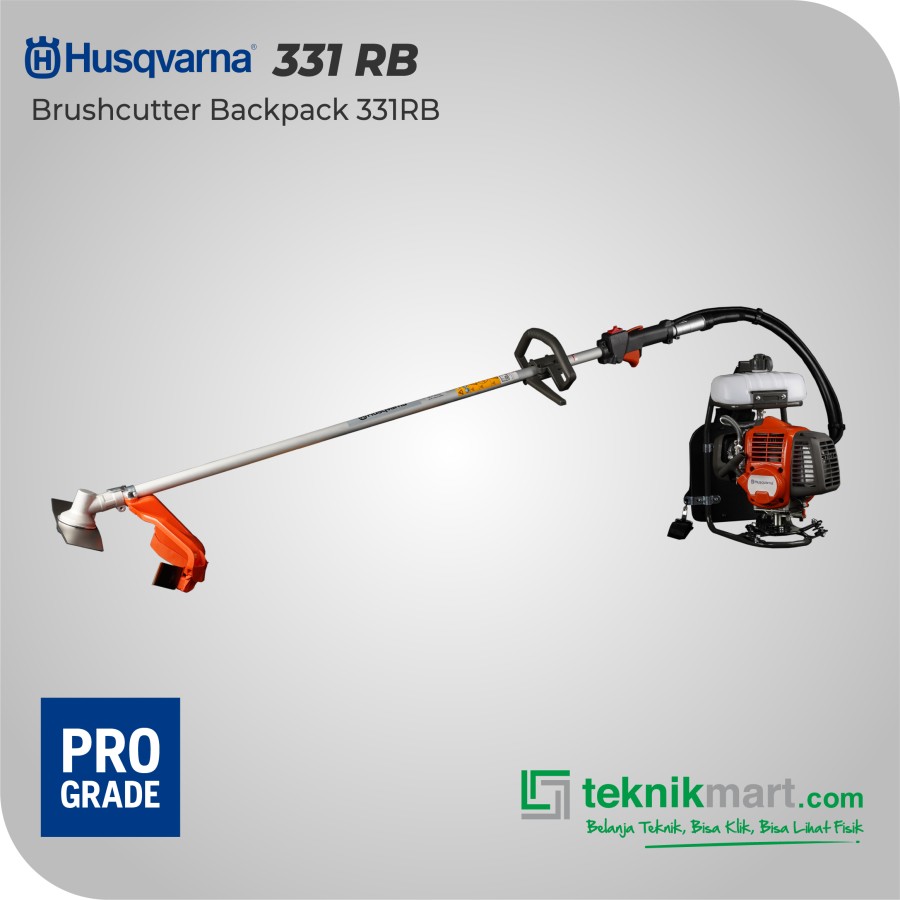 Husqvarna 331RB Brushcutter 2 Stroke / Potong Rumput 2 Tak