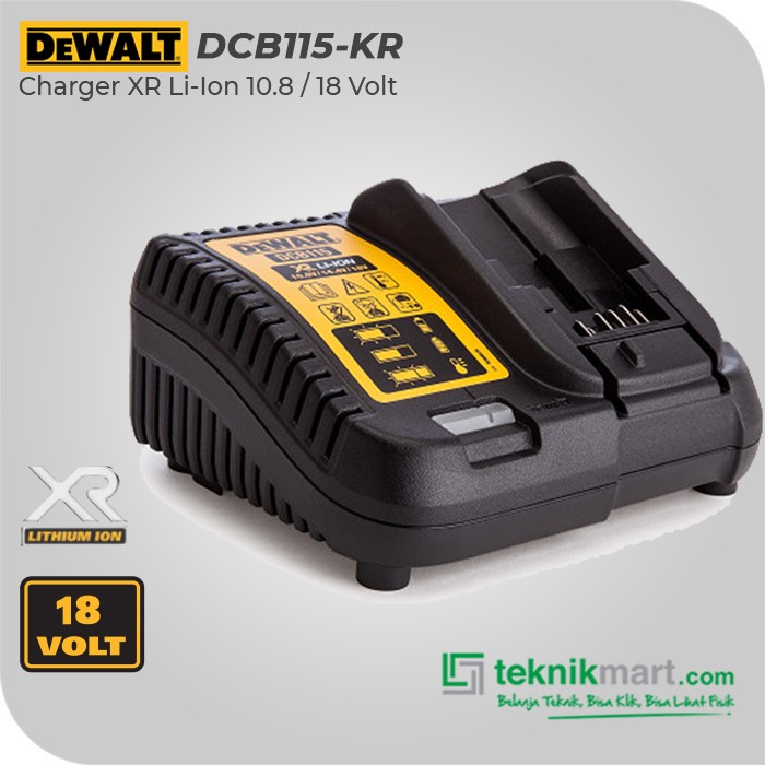 Dewalt Charger / Pengisi Daya Baterai 12/20V Max DCB115